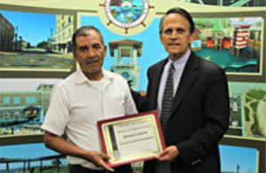 Mayer Roach congratulates Dionizio Ortiz - St. Frances Cabrini Immigration Law Center